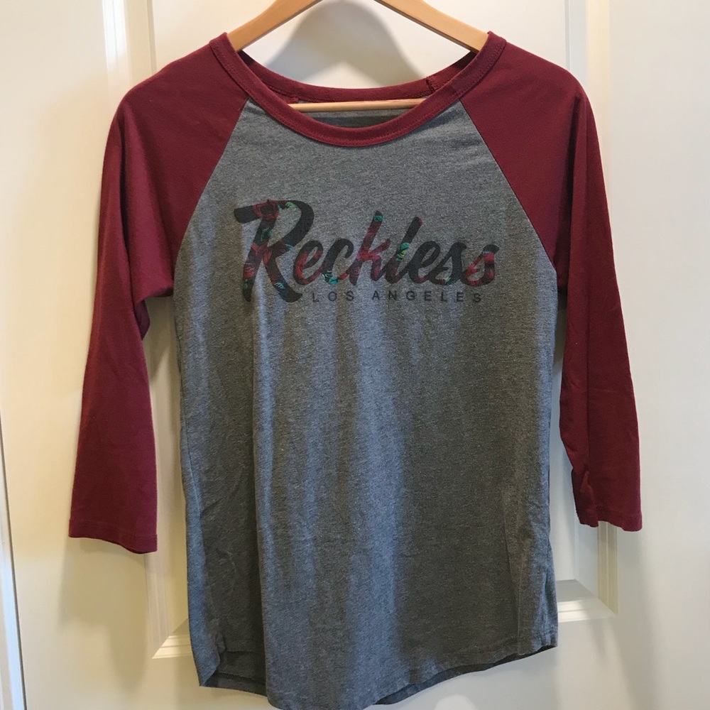 Young & Reckless Baseball Tee
